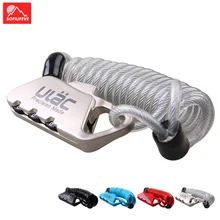 1200mm Mini Code Bicycle Lock Cycling Anti theft Bicycle Cable Lock Password 3 Digit Combination Bike Lock Cable Locks 60g rarelock 5 letters code combination password lock door box gym locks suitcase luggage bicycle locks a