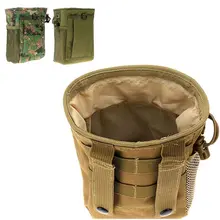 Тактический Пистолет MOLLE Magazine Dump Drop Reloader сумка в Военном Стиле переносная утилита охотничья сумка для винтовки патронов водонепроницаемый чехол