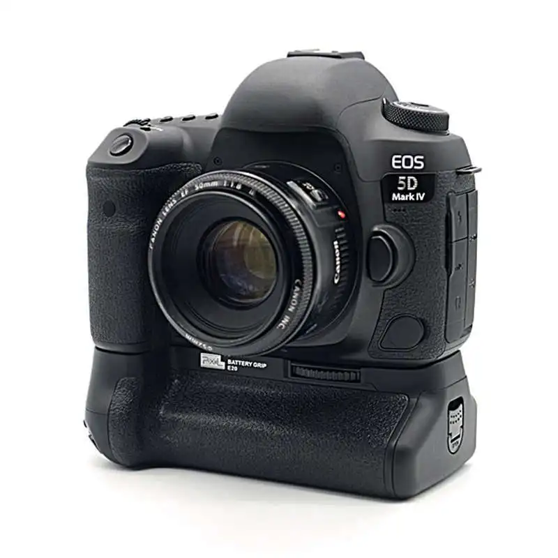 Bg-E20 Battery Grip For Canon Eos 5D Mark Iv Dslr Camera Body Compatible With 2 Batteries Of Lp-E6/Lp-E6N