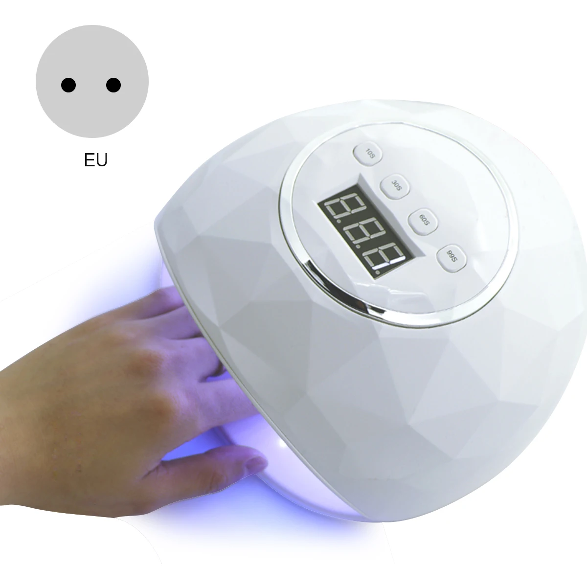 

86W LED UV Nail Dryer Lamp With IR Sensor Timer Setting LCD Display Nail Art Machine For Curing UV Gel Nail Polish Manicure Tool