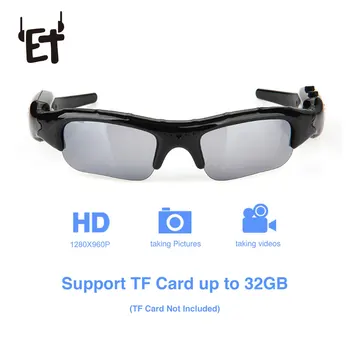 

SM06 Wearable Sports Camcorder Sunglasses Camera for Cycling Running Outdoor Activities Rechargeable Sun Glasses Video Recorder