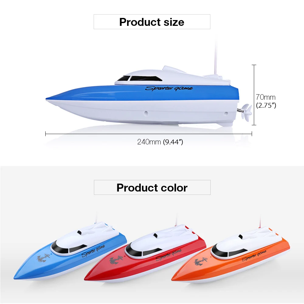High Speed 20KM/H RC Boat 4CH 2.5GHz 4 Channel Remote Control Speed Boat Electric Racing Boat Toys Model For Children Boys Gifts High Speed 20KM/H RC Boat 4CH 2.5GHz 4 Channel Remote Control Speed Boat Electric Racing Boat Toys Model For Children Boys Gifts