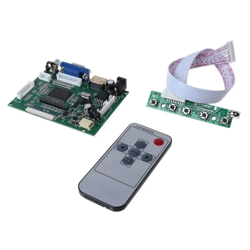 

1Set HdMI Lvds Lcd Display Controller Board Module for AT070TN90/92/94 Monitor LX9A