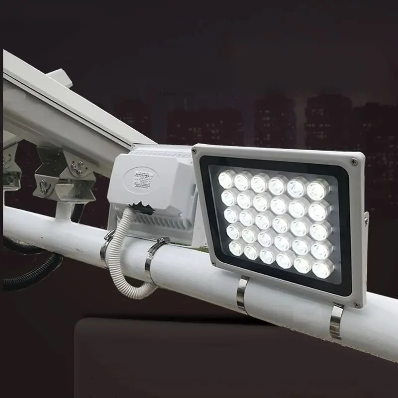 

Monitoring Fill Light 30pcs LED Parking Lot Camera Auxiliary 30W Automatic Induction Outdoor Waterproof 220V Monitor Fill Tool