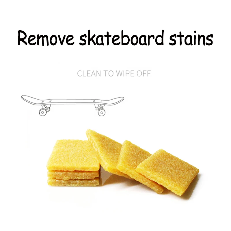 Качественный ластик "скейтборд" двойной рокер Лонгборд наждачная бумага очиститель скейтборд чистая палка аксессуары