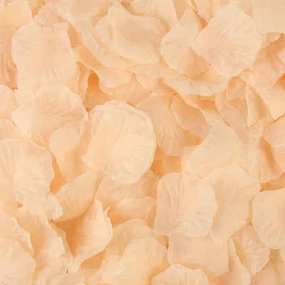 2000pcs 5*5cm Gold Silver Rose Petals Colorful Artificial Flowers Wedding Cofetti Dinner Party Event Decoration Fake Rose Flower - Color: 18