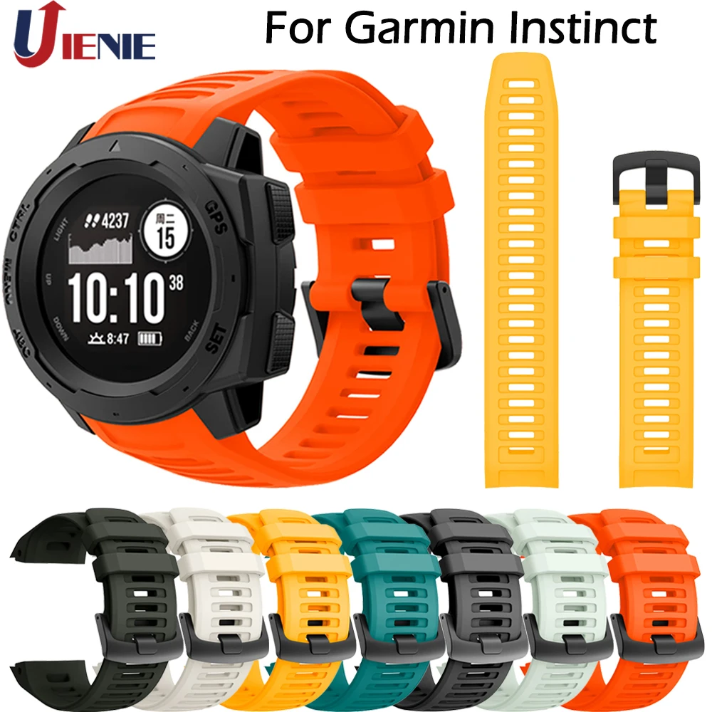 Ремешок для смарт-часов Garmin силиконовый сменный спортивный цветной браслет