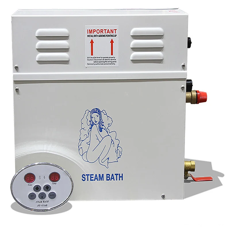 3KW/4.5KW Steam Generator Sauna Steam Bath Machine For Home Sauna Room SPA Fumigation Machine 220V With Digital Controller 4