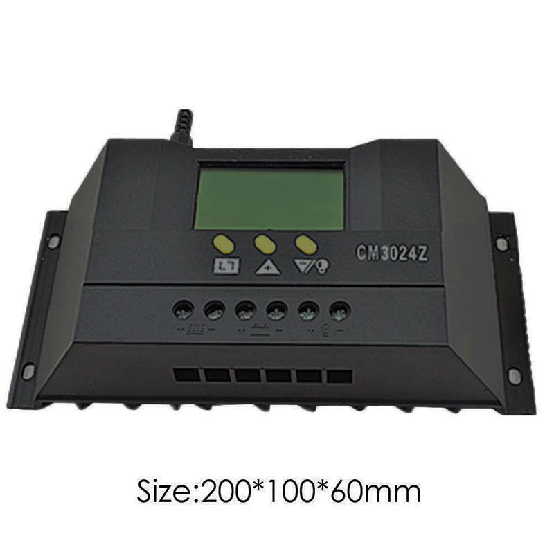 Инструмент Солнечный контроллер заряда электропитания инверторы 12В/24В 30А ABS | Дом