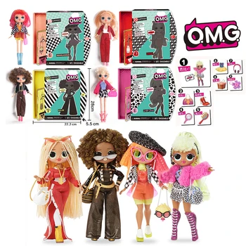 

LOLS baby Dolls Children puzzles born Toy Kids funny DIY Princess with clothes Accessories Surprise Christmas birthday gift 15cm