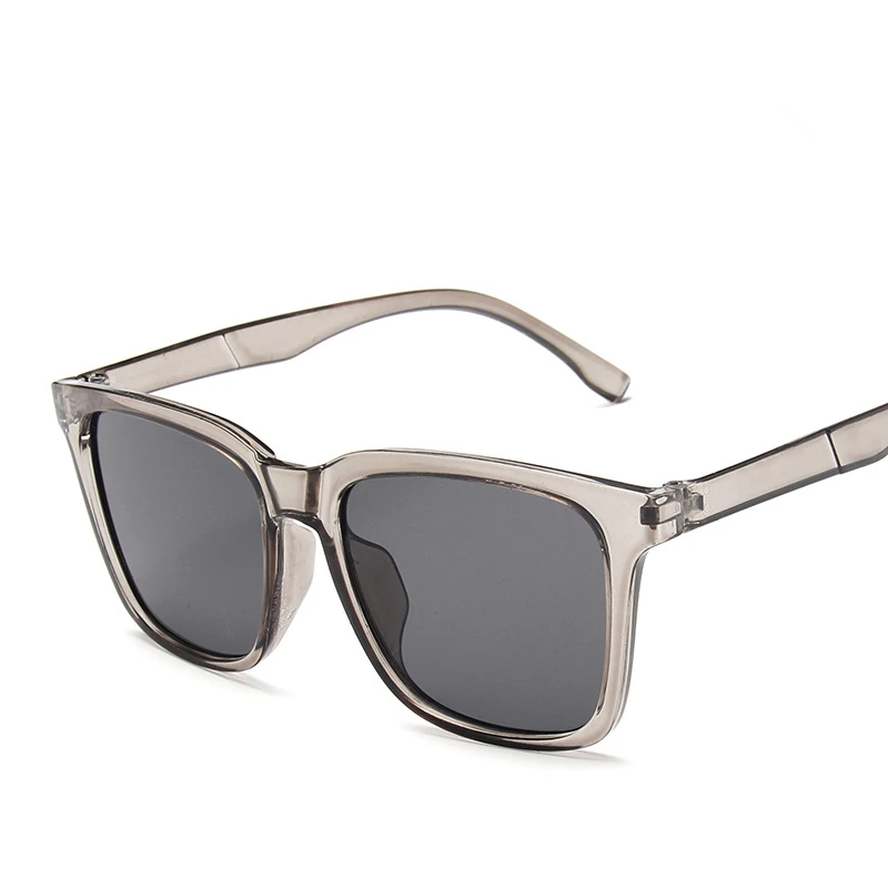 Дизайн на марка Мъжки класически слънчеви очила Мъжки квадратни слънчеви очила за шофиране Винтидж слънчеви очила с огледално покритие UV400 нюанси oculos de sol