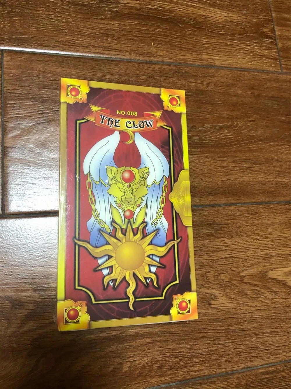 Аниме 56 шт. Cardcaptor Сакура Клоу карты набор с золотым Клоу книга в коробке подарок