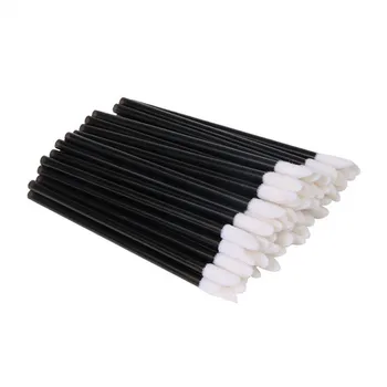 

1000pcs/lot Disposable Lip Brush Soft Cotton Lipstick Gloss Applicator Lip Make Up Brushes Colorful Cosmetic Brush Beauty tools