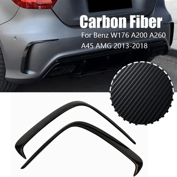 

Carbon Fiber Rear Bumper Splitter Spoilers Canard for Mercedes-Benz W176 A200 A260 A45 AMG 2013-2018