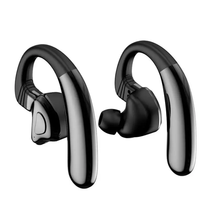Q9S Earphone Bluetooth Wireless Ear-mounted Headset High-power Button Waterproof Earbuds Sports HIFI Sound 9D Earhook Headphone (2)
