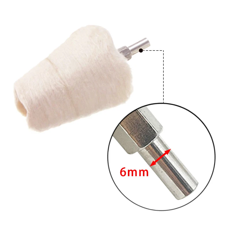 Car Rims Polishing 5PCS Cloth Wheel Buffing Durable Cloth Polishing Wheel Pad Car Detailing Waxing Cleaning Maintenance Tool