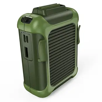 

Summer Camping Fishing USB Hanging Clip on Waist Belt Hands-free Air Cooling Fan Portable fan hang neck lazy outdoor fan