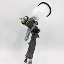 0,8 мм/1,0 мм сопло Профессиональный HVLP распылитель мини воздушные краскопульты Аэрограф для окрашивания автомобиля