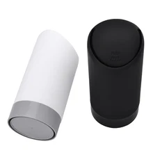 1 шт. автомобильный мусорный бак силиконовый мусорный контейнер в форме чашки для мусора с крепким ABS основанием нет только для автомобиля также отлично подходит для офиса drom