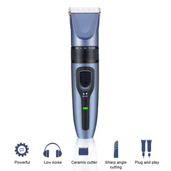 

Professional Pet Dog Hair Trimmer Animal Grooming Clippers Cat Cutter Machine Kit Thick Fur Hair Trimmer Electric Shaver