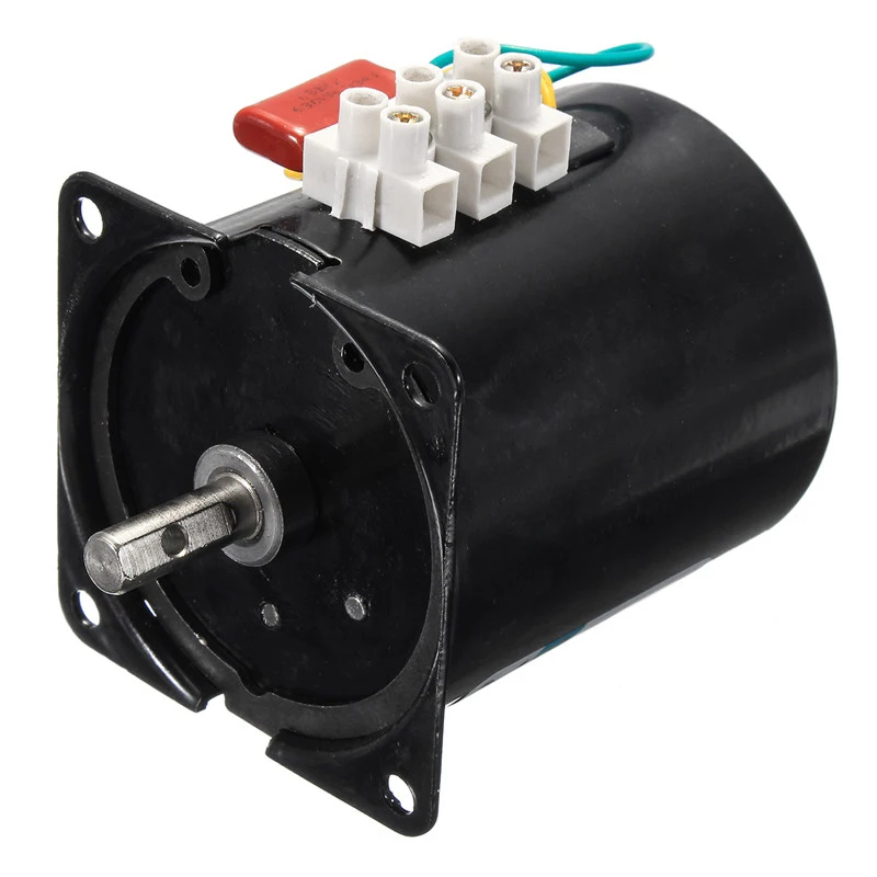1 шт. 68Ktyz мини мотор редуктор Ac 220V 28W 2.5R/Min большой крутящий момент постоянный