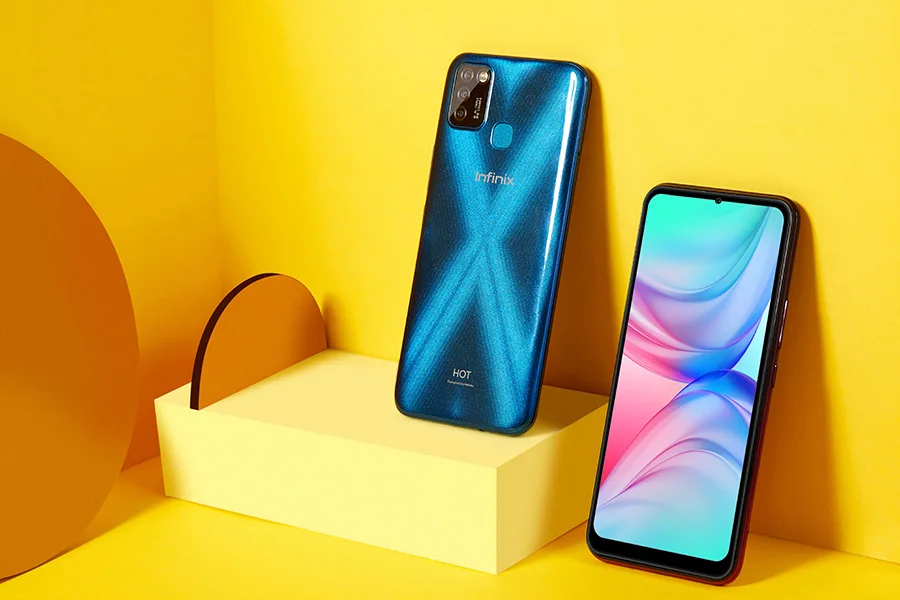 infinix latest version 100% Original Infinix HOT 10 LITE Global Version smart phone  6.6 inch Helio A20 2GB 32GB Face unlock 13MP Triple Camera best infinix phone