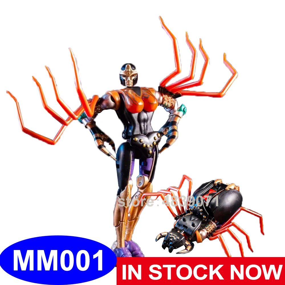 Экшн-фигурки TE Toys MM-001 MM001 маленькие пропорции G1 черный арахнид ядовитый паук