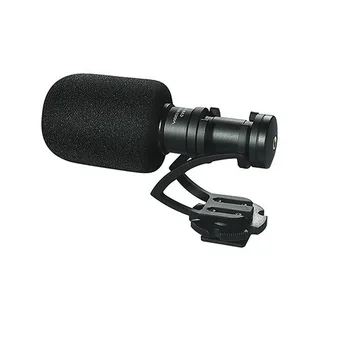 

CVM-VM10IIB Mini Video Recording Universal Sports Camera Shock Absorb Portable Mobile Phone Practical Microphone Metal Windproof