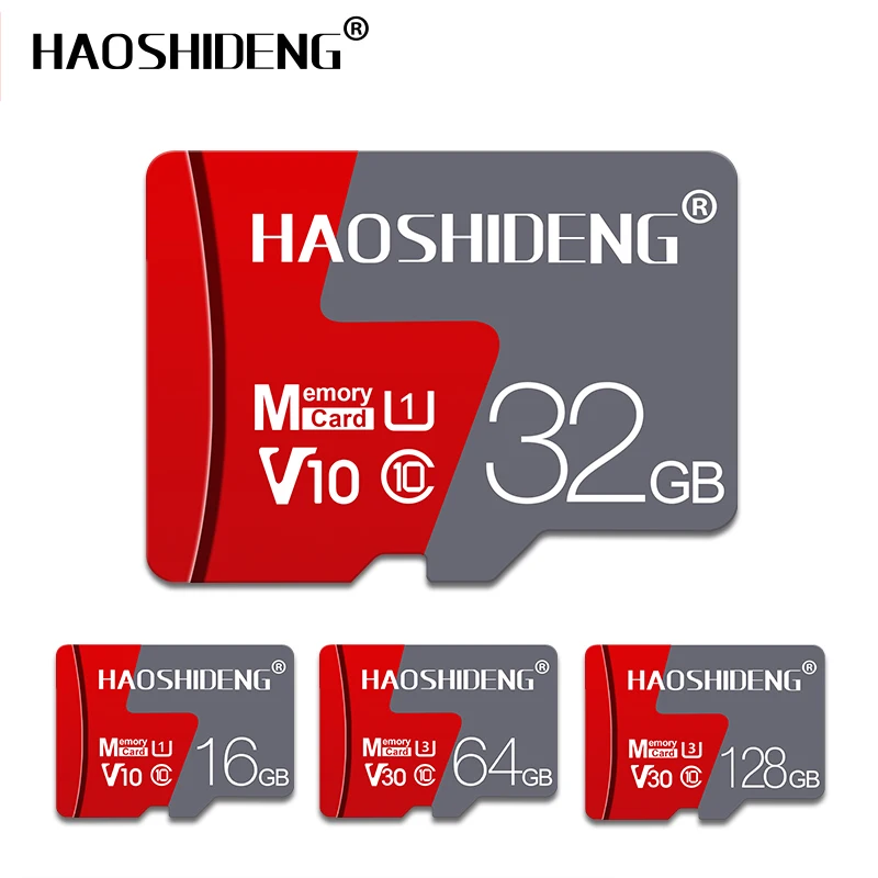 Новый дизайн карты памяти 128 Гб 64 ГБ 32 высокоскоростная флэш карта 16 microsd TF/SD для