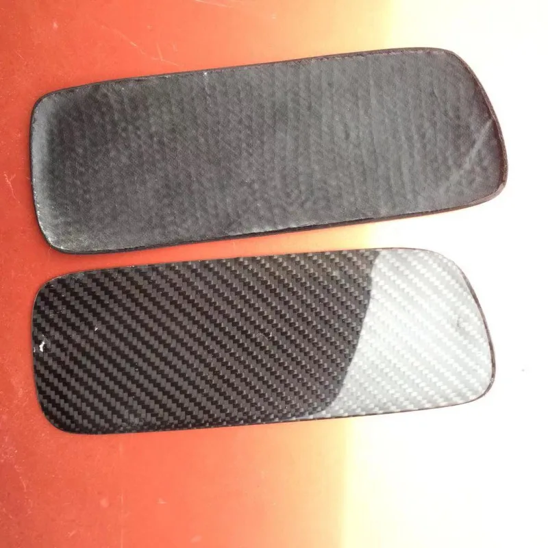 Free shipping for 1993-1998 Supra MKIV mk4 JZ80 TRD Style Spoiler End Caps(Pair) Carbon fiber
