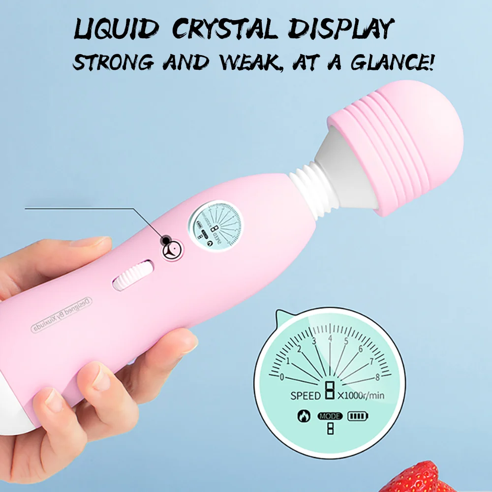 G Spot Vibrators for Women Clitoris Stimulator Adult Toys Sex Machine Couples Erotic Massager Magic Wand Female Masturbator Tool 5
