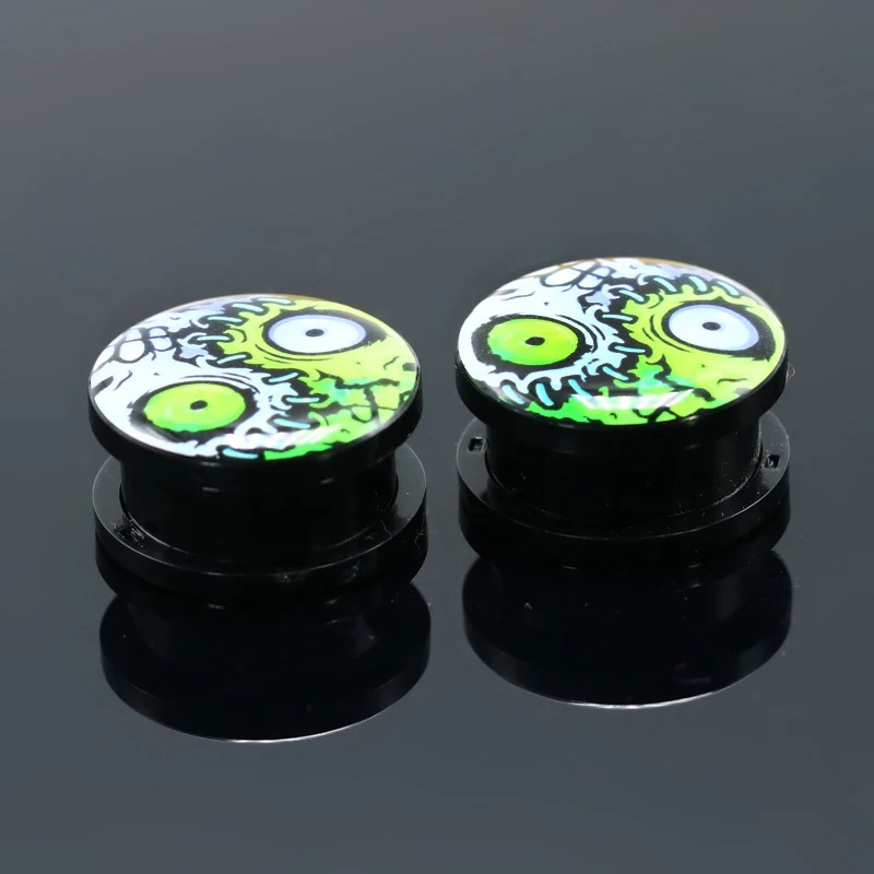 Ear Plugs Piercing Expander Acrylic Stretchers Ear Flesh Tunnel Body Jewelry 1 Pair piercing jewelry,ear piercing jewelry,body piercing jewelry,body jewelry