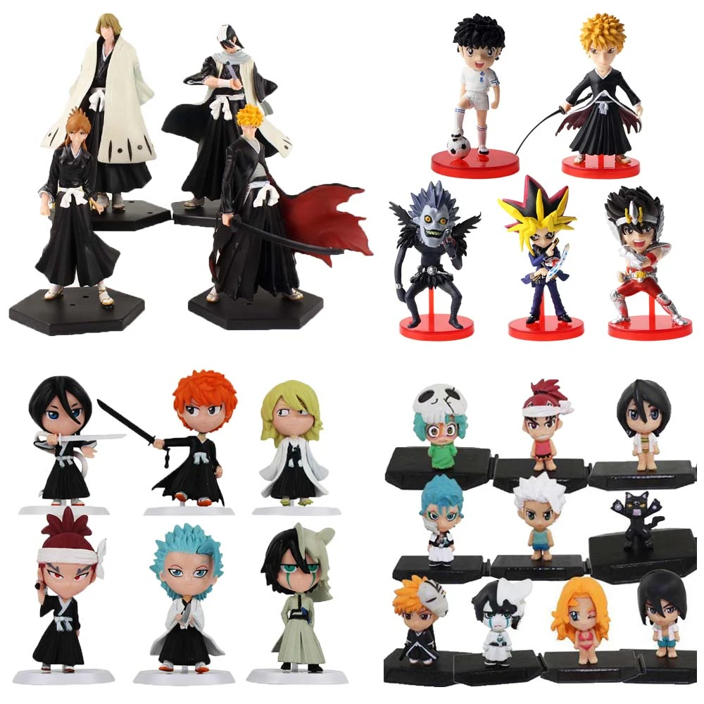 Anime Bleach Figures Ichigo Ulquiorra Cifer Renji Ichimaru Gin