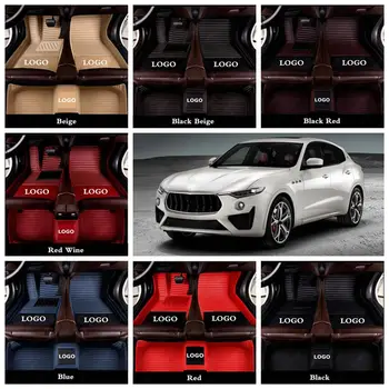 

Luxury Car Floor Mats for Maserati Quattroporte GranTurismo Ghibli Levante Waterproof Car Foot Mats Automobile Carpet Cover