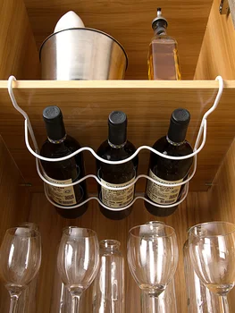 

OTHERHOUSE Refrigerator Kitchen Rack Shelf Can Beer Wine Bottle Holder Rack Organizer Kitchen Storage Fridge Organizer Shelves