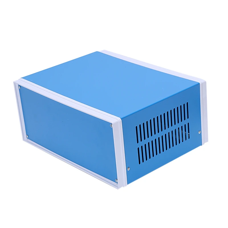 9," x 7,5" x 4," синий металлический корпус проект Чехол DIY Распределительная Коробка