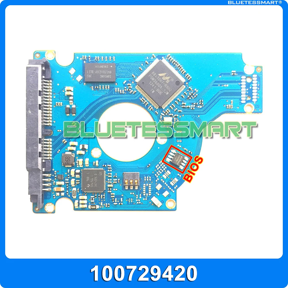 Материнская плата ST PCB печатная 100729420 REV B для ремонта жестких дисков 2 5 SATA|Платы