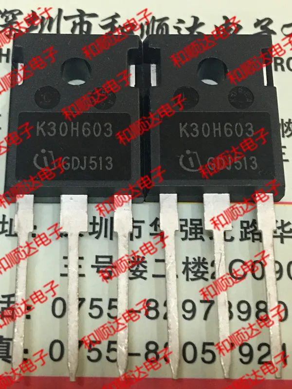 10 шт./лот K30H603 IKW30N60H3 новое место, чтобы-247 600V 30A