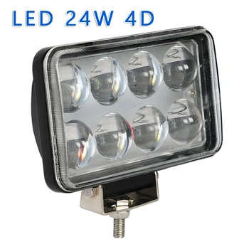 

Work Light Bar Aux Light 24W 2000LM 6000K Spotlight Motorcycle Headlight
