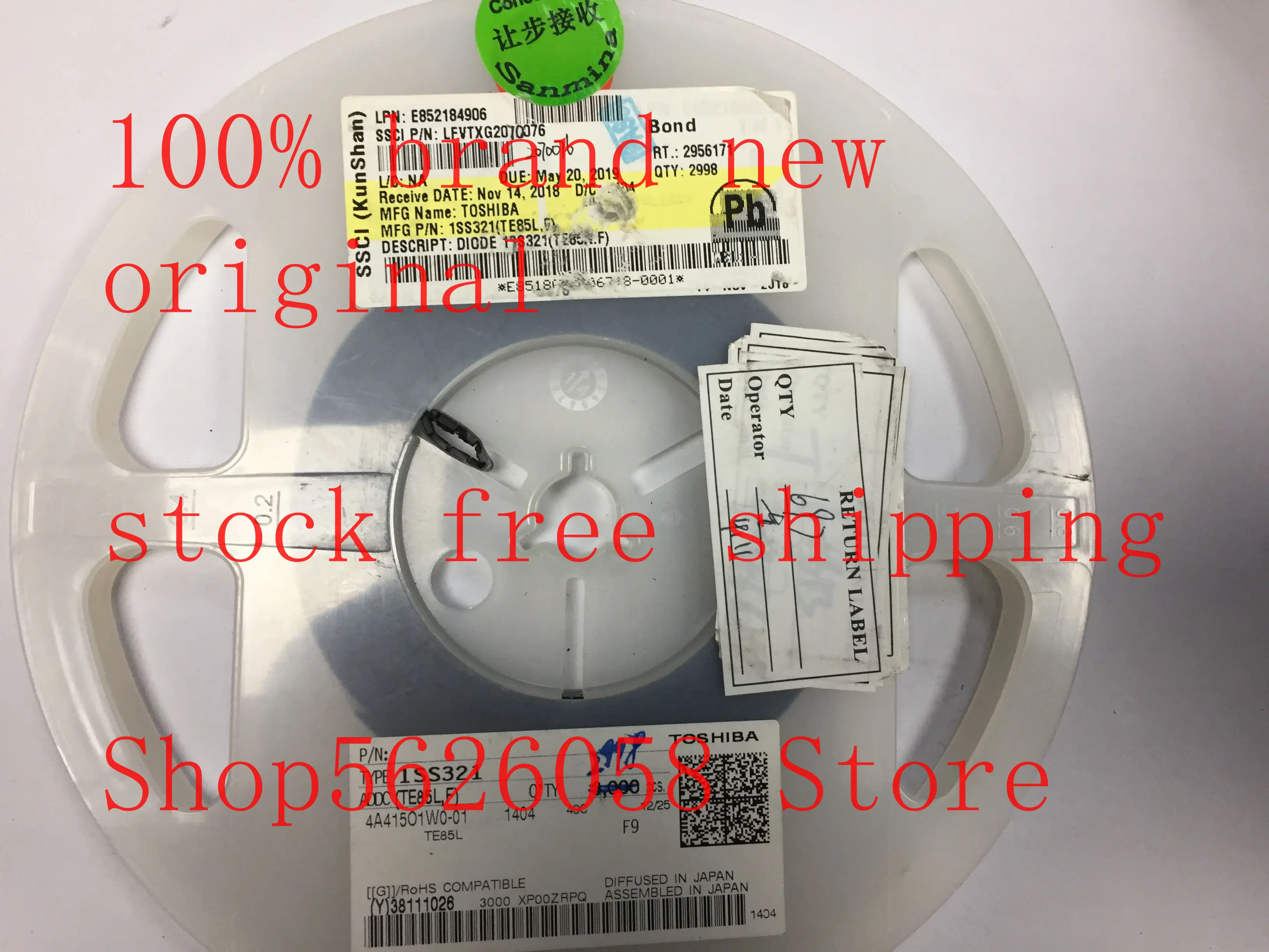 1SS321 SOT23 100% новый оригинальный Бесплатная доставка 50 шт.-3000 шт./лот в наличии |
