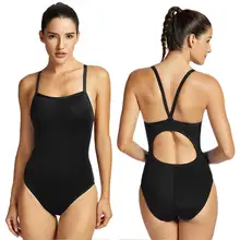 La Isla женский Гладкий твердый Элитный спортивный Спортивный цельный купальник