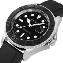 

PINTIME Men Women Fashion Casual Dress Watch Automatic Mechanical Sweep Watches Waterproof Sport Wristwatch