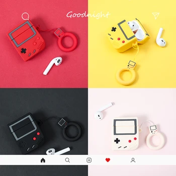 

3D Cute Cartoon Gameboy Xbox silicone Case For Apple Airpods 2 1 air pods 2 1 cover Wireless charging Bluetooth soft bag