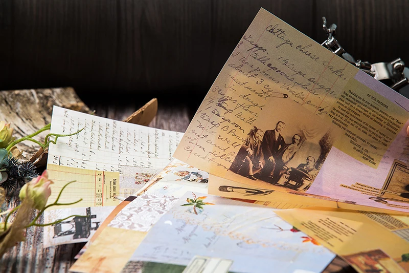 8 шт./компл. A5 Винтаж буквы калька Бумага шаблон пакет для Скрапбукинг Happy planner изготовления открыток мусор журнал проекта