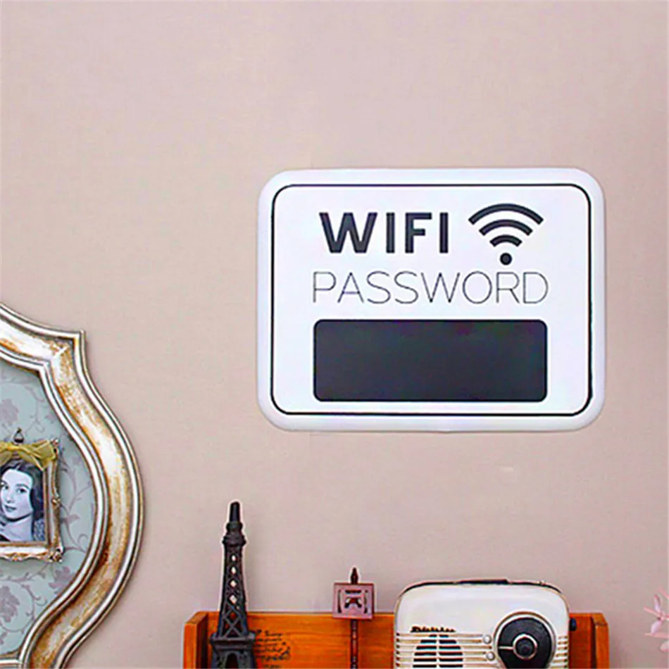 TTLIFE деревянная WiFi табличка с паролем, подвесная табличка для приема, подвесная меловая доска, Wi-Fi табличка для домашнего магазина, вечерние украшения для бара