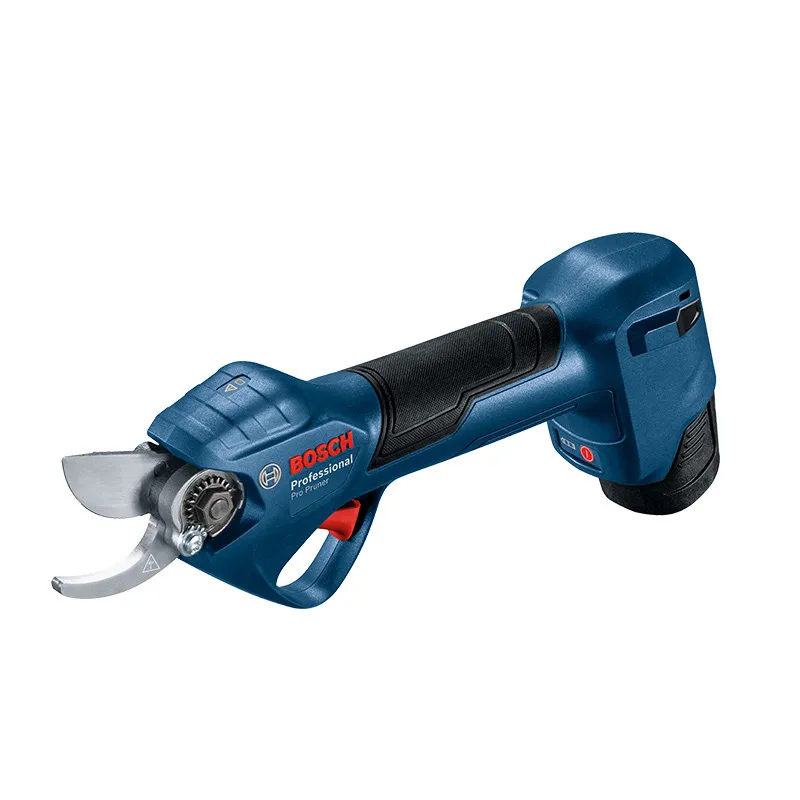 Elektrische snoeischaar, 40 mm, professionele snoeischaar met 2 accu's van 21 V/2000 mAh, op batterijen werkende schaar voor de tuin van fruitbomen en wijnstokken, rood Elektrische snoeischaar, 40 mm, professionele snoeischaar met 2 accu's van 21 V/2000 mAh, op batterijen werkende schaar voor de tuin van fruitbomen en wijnstokken, rood