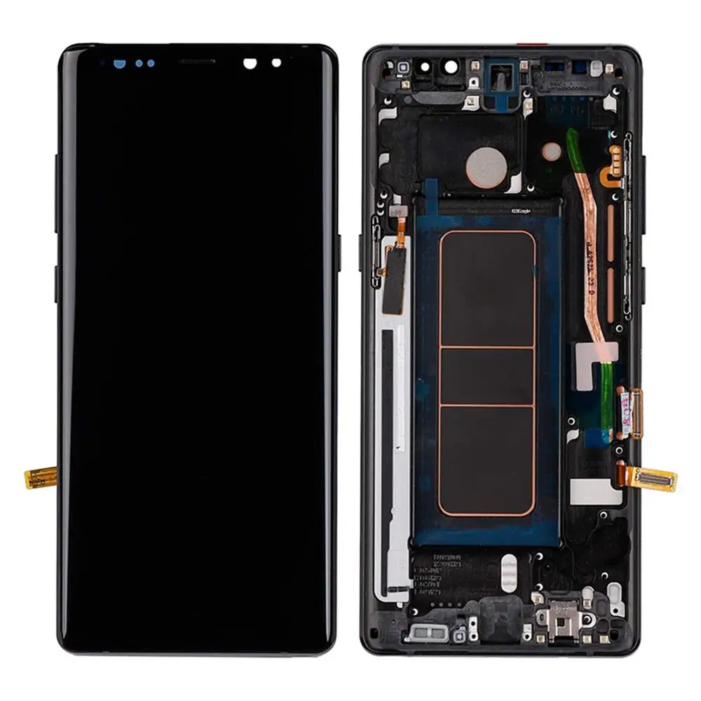 Amoled ЖК-дисплей для 6,3 ''samsung Galaxy Note 8 N950F N950D N950DS N950U ЖК-дисплей с сенсорным экраном дигитайзер в сборе с рамкой+ Инструменты