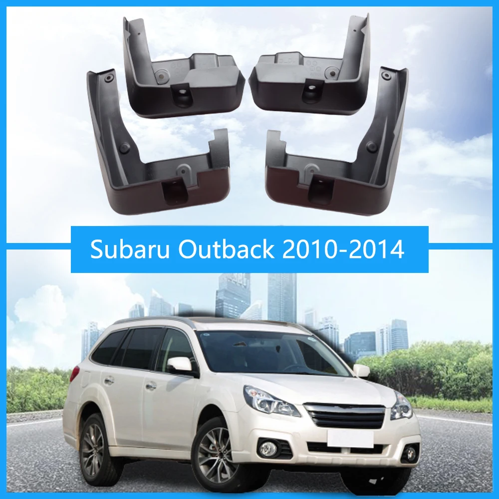 Для Subaru Outback Брызговики для subaru крылья для Subaru Outback Брызговики автомобильные аксессуары авто Стайлинг 2010 - Цвет: Outback(10-14)