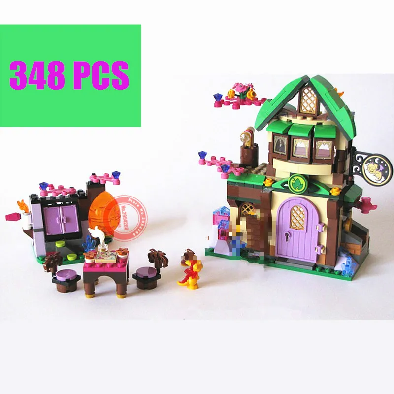 

New 10502 Elves Azari Starlight Inn Fit Elves Fairy Friends Figures Model Building Blocks Bricks 41174 Gift Kid Girl Diy Toy