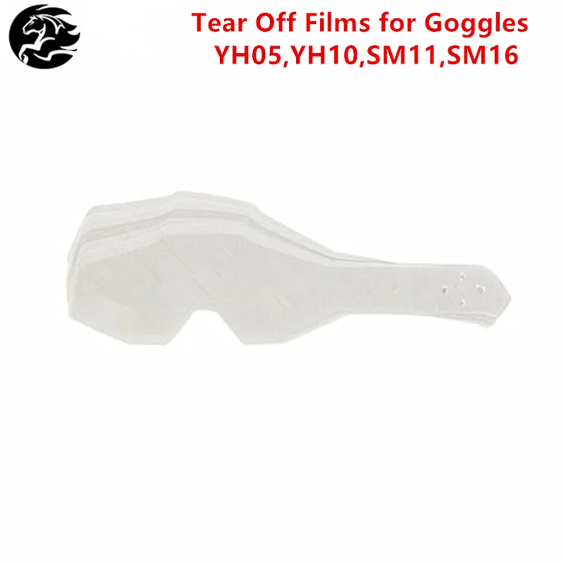 

Motorcycle Glasses Tear Off Films Goggles Protected Film Skiing Off Road Motocross Gafas Films Protector Lunette Accessories